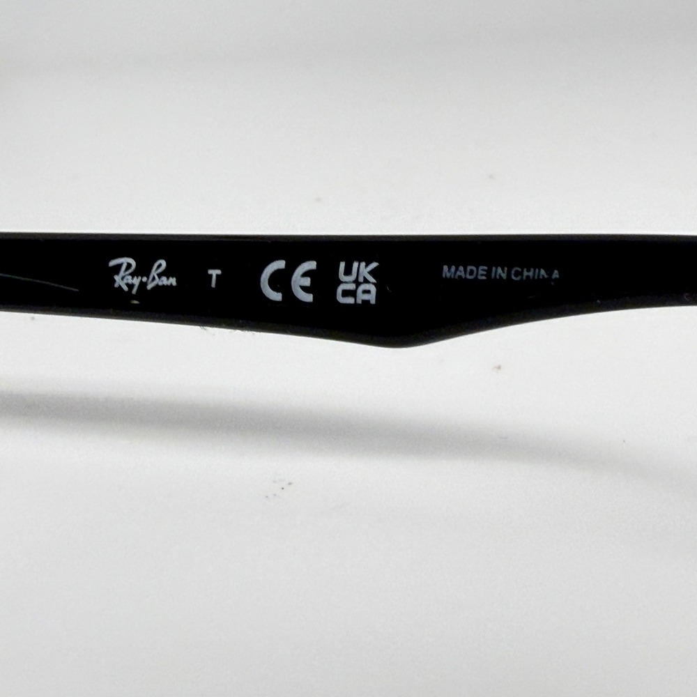 Ray-Ban RB 1601 3865 Blue Black‎ Square Eyeglasses Frames 48-18-130 Kids Boy - Picture 6 of 7